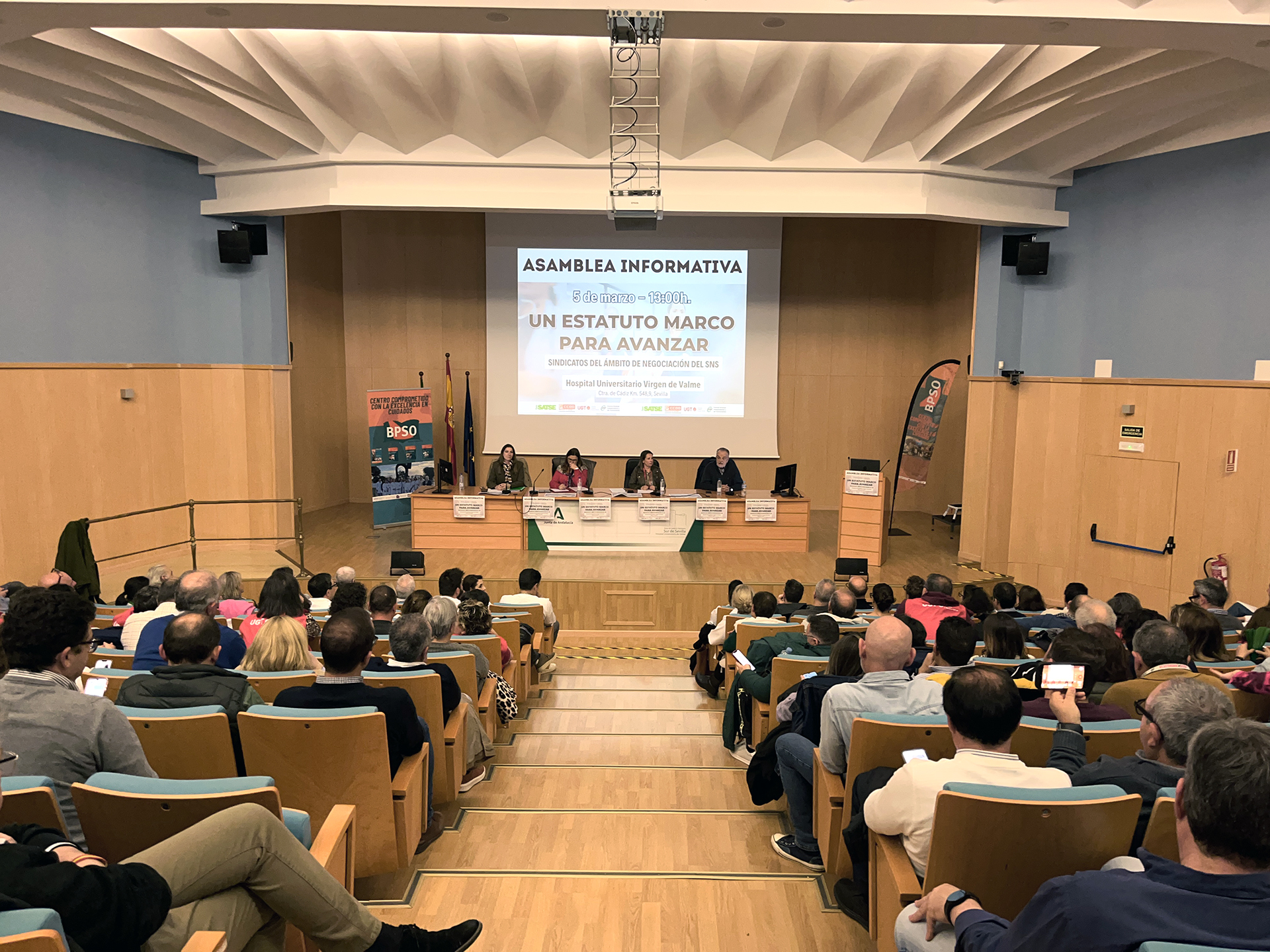 Personal del SAS conoce las mejoras que tendrá el nuevo Estatuto Marco en sus condiciones de trabajo